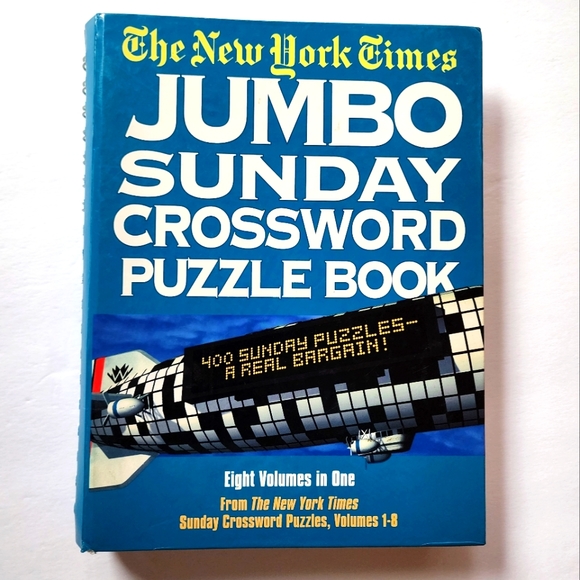 New York Times Crossword Puzzle Books Set of 2 - Picture 2 of 8